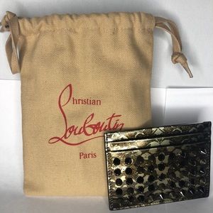 Christian Louboutin brand new card  holder